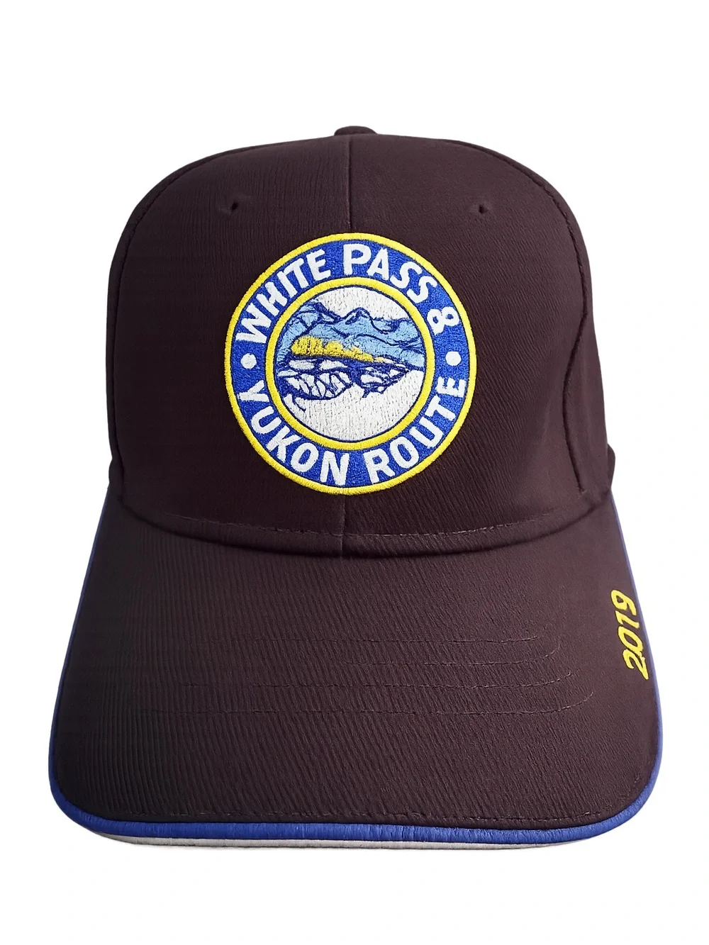 White Pass & Yukon Route Hat Black Blue Adjustable Skagway Alaska 2019 NWOT